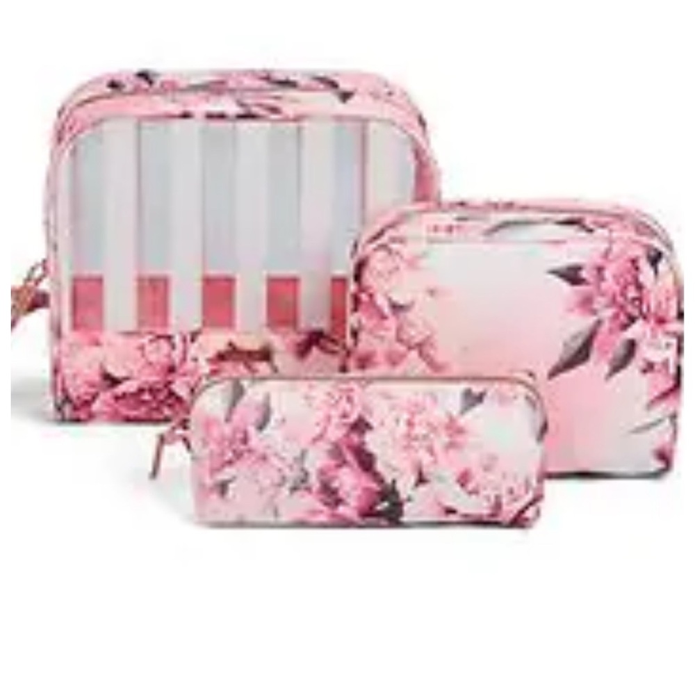 NWT: Sophia Joy Set of (3), cosmetic cases.